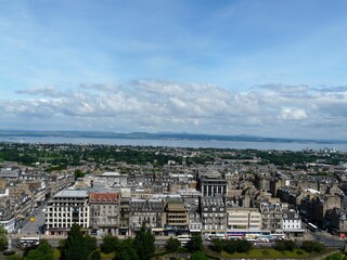 Panoramic view of the city, Edinburgh
