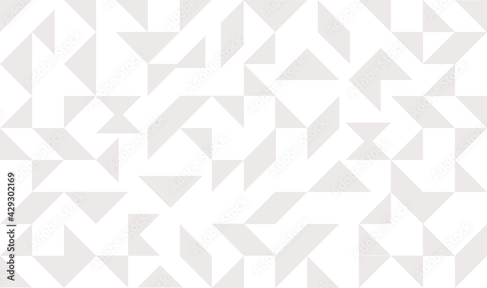 Wall mural vector geometric pattern with triangles. modern stylish abstract background.