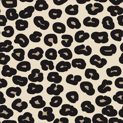 print leopard. seamless pattern, abstraction. for print or banner or fabric