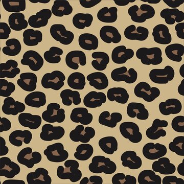  leopard print. seamless pattern, abstraction. for print or banner or fabric