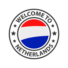 Welcome to Netherlands. Collection of icons welcome to.