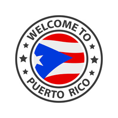 Welcome to Puerto Rico. Collection of icons welcome to.