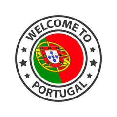 Welcome to Portugal. Collection of icons welcome to.