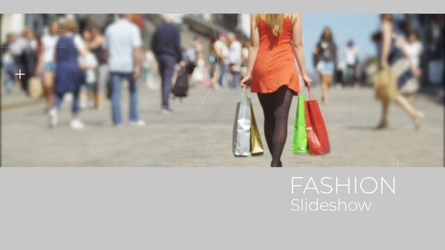 Elegant Fashion Slideshow Overlay