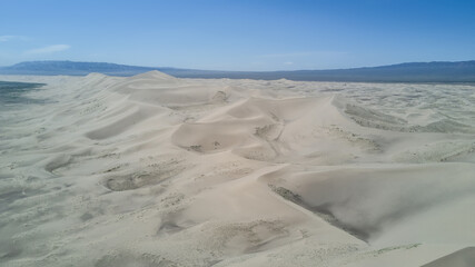 sand dunes in the Gobi desert in Mongolia