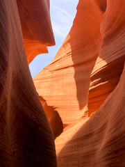 Warm Slot Canyon Opening
