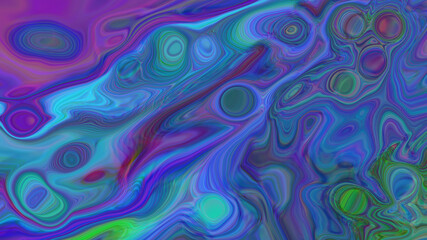 Fototapeta na wymiar Abstract neon multicolored liquid background