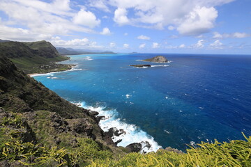 View from Makapu'u Lookout oahu Hawaii