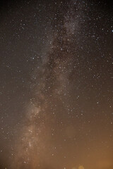 Fototapeta na wymiar Milky Way over Morro Bay Ca