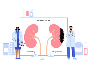 Kidney disease concept