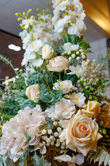 wedding bouquet of roses