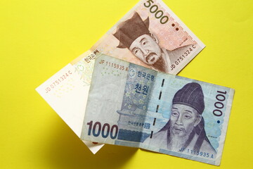 The South Korean won or Korean Republic won is the official currency of South Korea