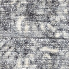 Seamless grungy tribal ethnic rug motif pattern. High quality illustration. Distressed old looking native style design in shades of gray and cream. Old artisan textile seamless pattern.