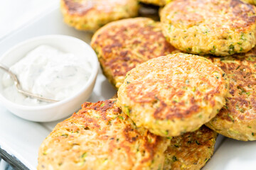 Zucchini cakes
