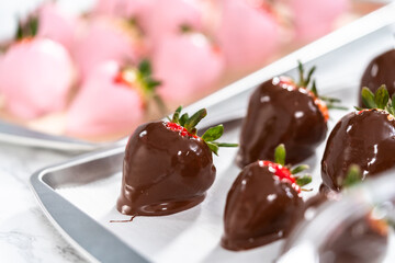 Chocolate dipped strawberries