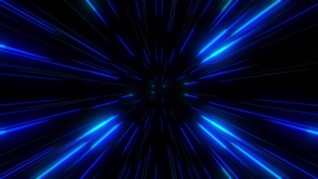 Abstract speed light rays background