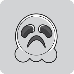 Vector illustration of cute icons perfect for backgrounds and stickers.