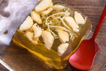 フグの煮こごり