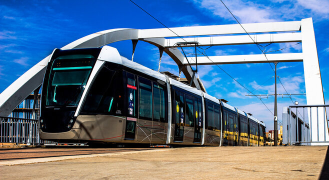 tramway in the city of Ouargla