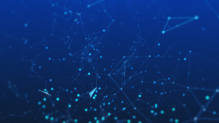 Fototapeta premium World Technology Connection Business Background.