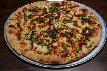 Delicious Greek Pizza