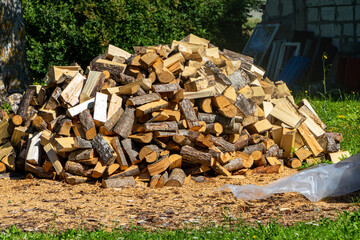 stack of firewood