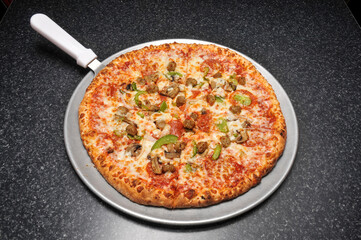 Delicious Italian Pizza Supreme