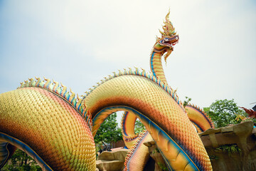 nagas statue in temple