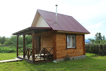 Wooden small holiday house