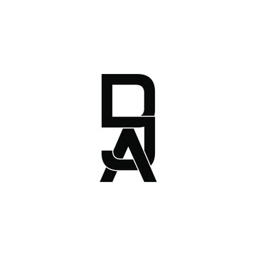 dja letter original monogram logo design