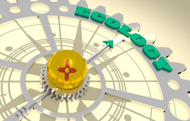 National government and ecology. Earth Day concept