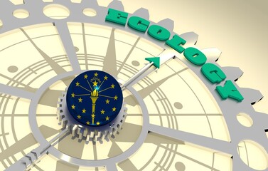 National government and ecology. Earth Day concept