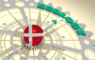 National government and ecology. Earth Day concept