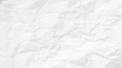 White Paper Texture background. Crumpled white paper abstract shape background with space paper recycle for text