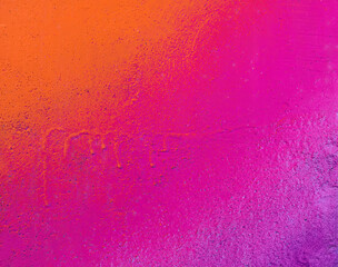 Beautiful bright colorful street art graffiti background. Abstract creative spray drawing fashion colors on the walls of the city. Urban Culture gradient texture, backdrop