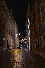 Fototapeta na wymiar street in the night