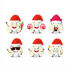 Santa Claus emoticons with onigiri cartoon character