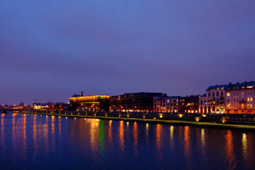 Obraz premium city by night