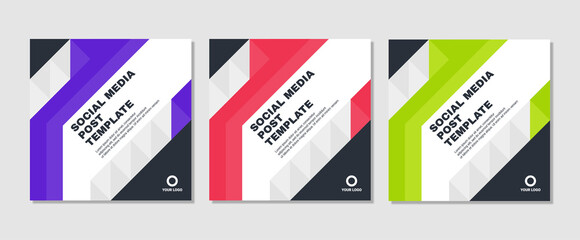 Editable Instagram post template modern background. Promotional web banner for company business post. editable social media background sale ads and discount promo 