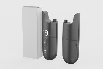 New Upgrade Design Beep Vibration 1000M Electric Waterproof Remote Pet Dog Training Shock Collar. 3d illustration