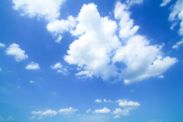 Fototapeta na wymiar blue sky with clouds