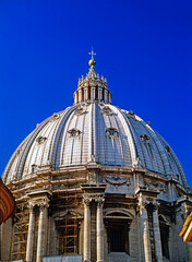 Fototapeta na wymiar St.Peter's Basilica, Rome