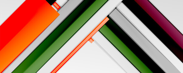 Color abstract lines trendy geometric background for business or technology presentation, internet poster or web brochure cover, wallpaper