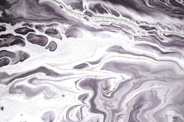 Pale light ink sell background. Marble liquid pattern.