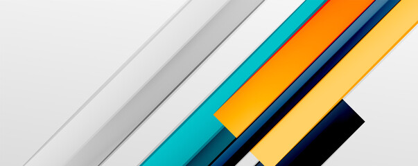 Color abstract lines trendy geometric background for business or technology presentation, internet poster or web brochure cover, wallpaper