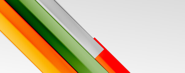 Color abstract lines trendy geometric background for business or technology presentation, internet poster or web brochure cover, wallpaper