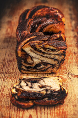 Traditional Polish babka cake