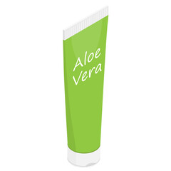 Cosmetics product design. Vector cosmetic cream tube package