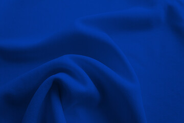 Folded color cloth for background. Rippled fabric texture