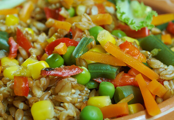 Piatto di farro